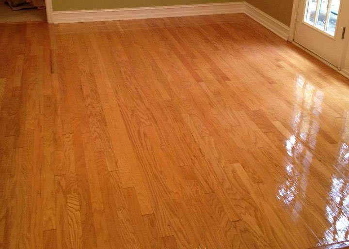 A resurfaced floor in a kent home