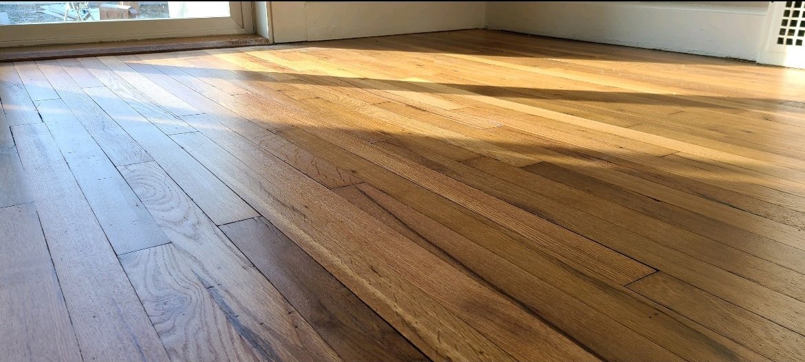 resurfaced hardwood floors
